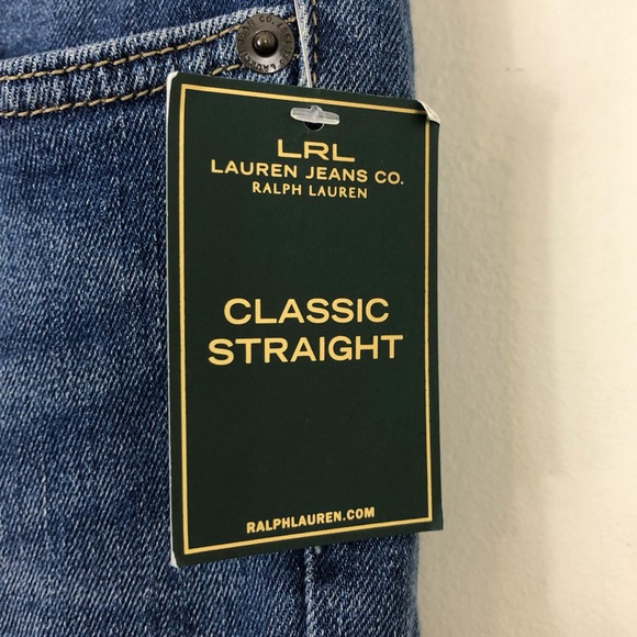 NWT Ralph Lauren Classic Straight Jeans Sz 2 - Picture 16 of 16